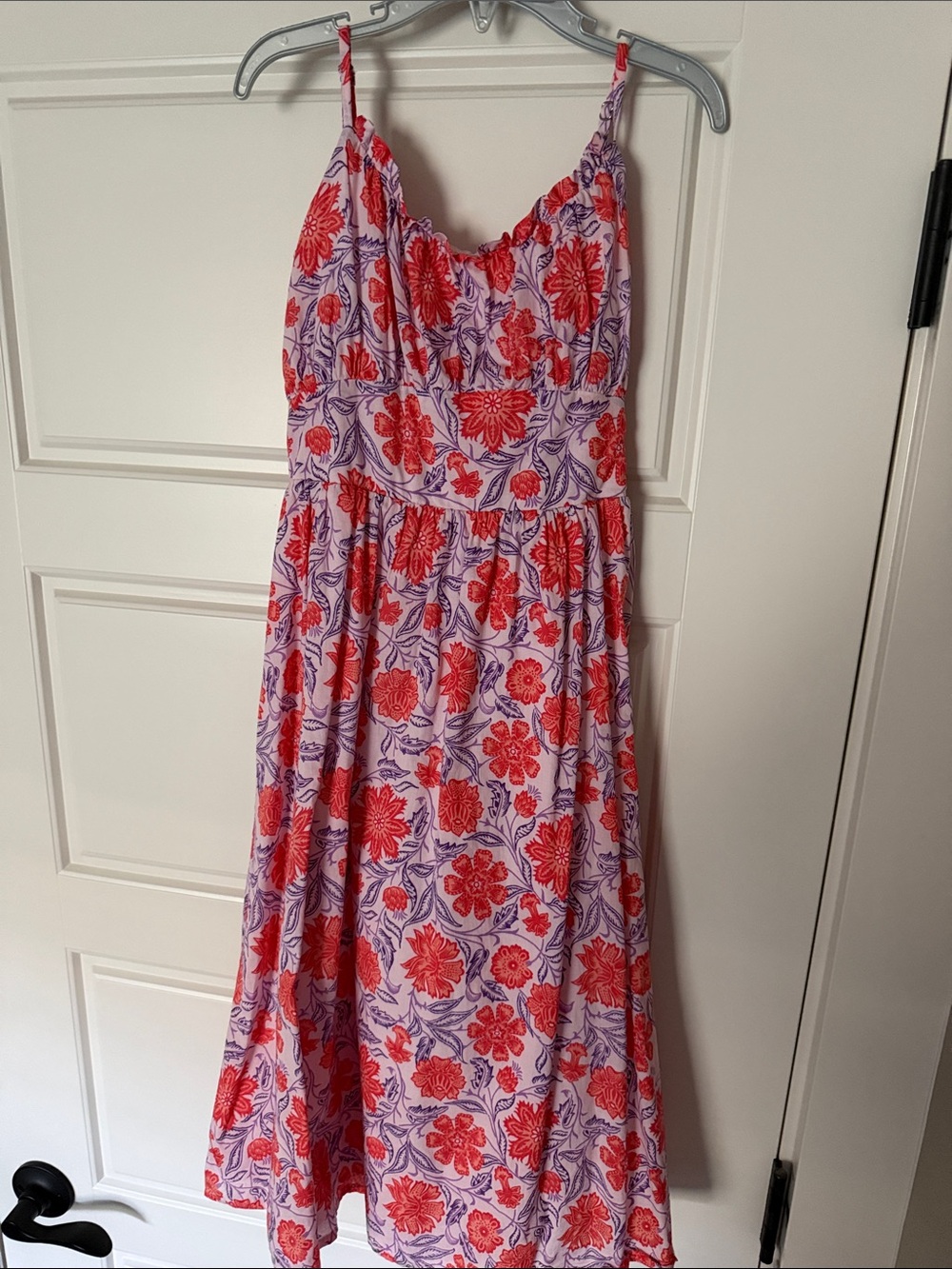 Janie&Jack Pink Floral Midi-Sundress